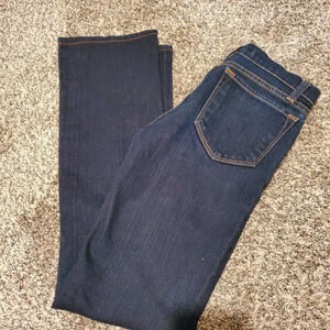 J Brand Straight Leg Jeans Ink Dark Wash 24